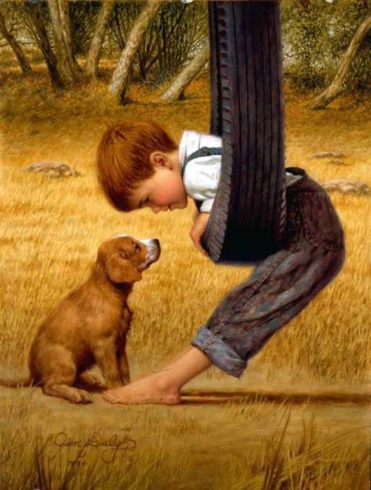 Родом из детства-картины Jim Daly