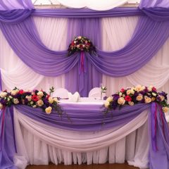 Украшение зала —  неотъемлемый атрибут каждой свадьбы