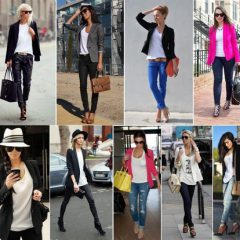 С чем надеть футболку?