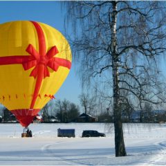 Полёт на шаре — отличный подарок девушке