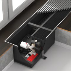 Как работает внутрипольный конвектор?