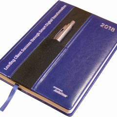 Плюсы полудатированных ежедневников с логотипом