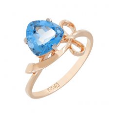 Выбираем золотое кольцо с топазом